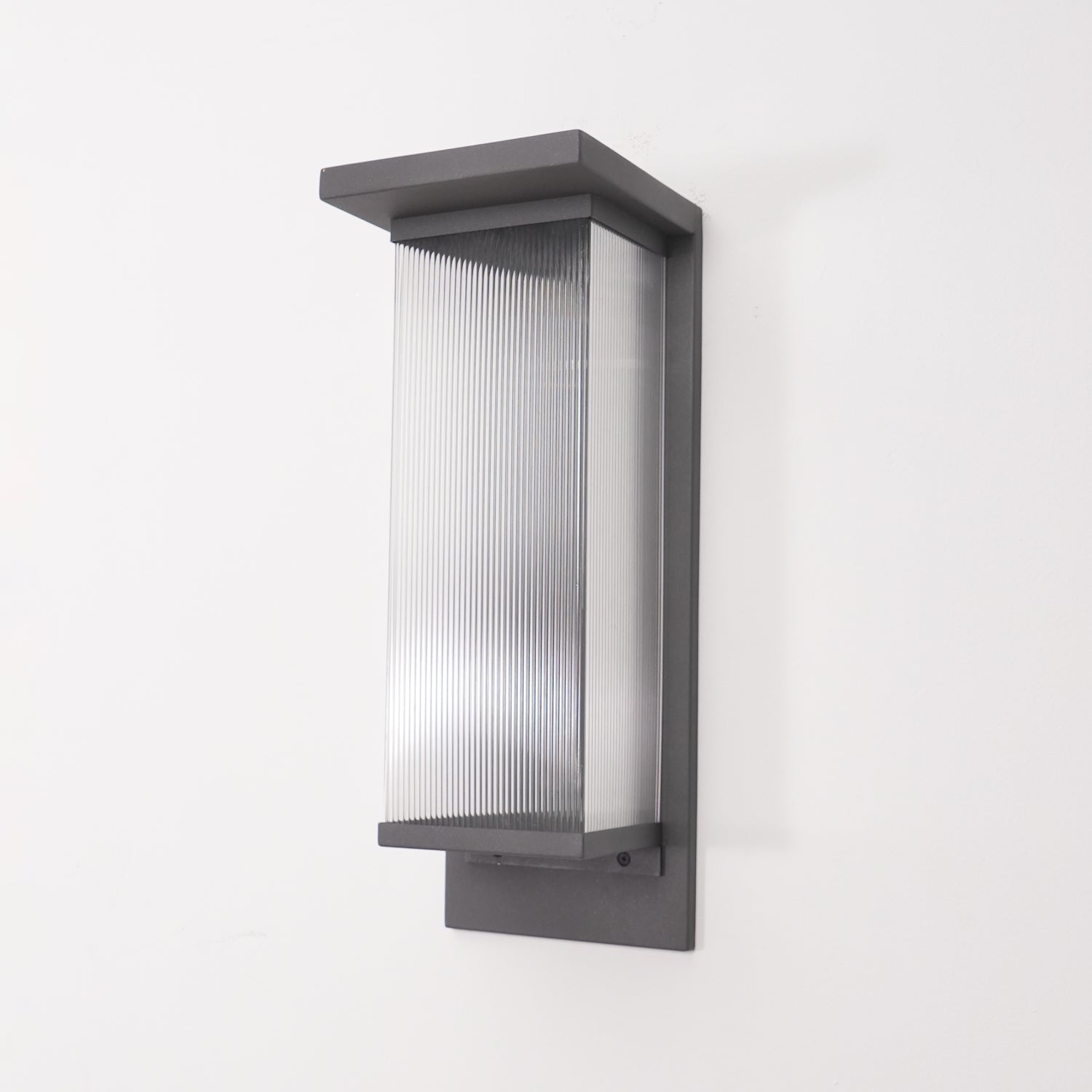 Oleron Box Outdoor Solar Wall Lamp Outdoor Lighting