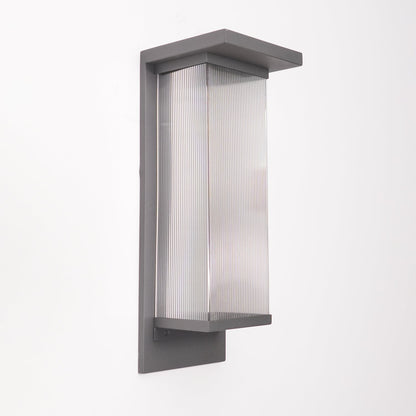 Oleron Box Outdoor Solar Wall Lamp Outdoor Lighting