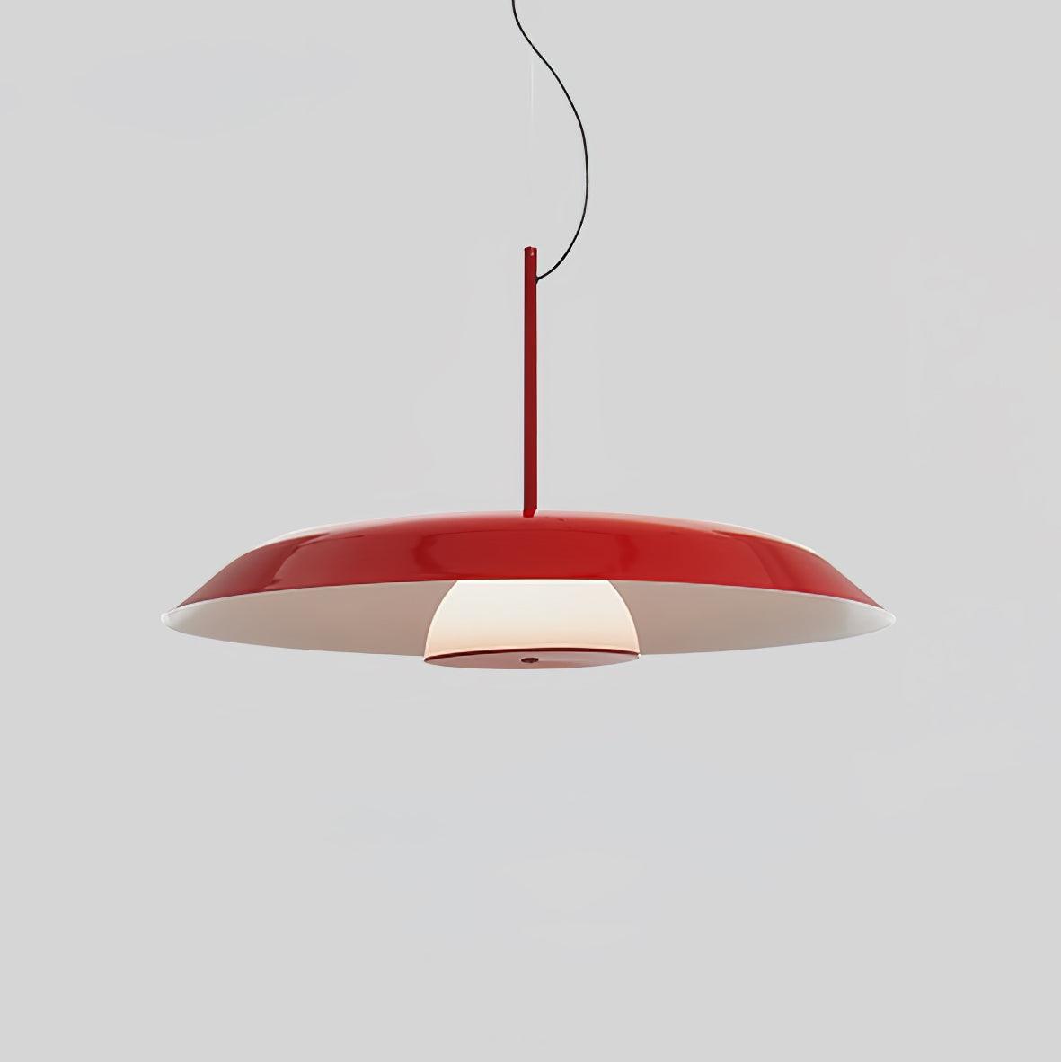 Iride Pendant Lamp Dia 15″ x H 59″ / Dia 38cm x H 150cm / Red / Three-Color Changing Light Pendant light