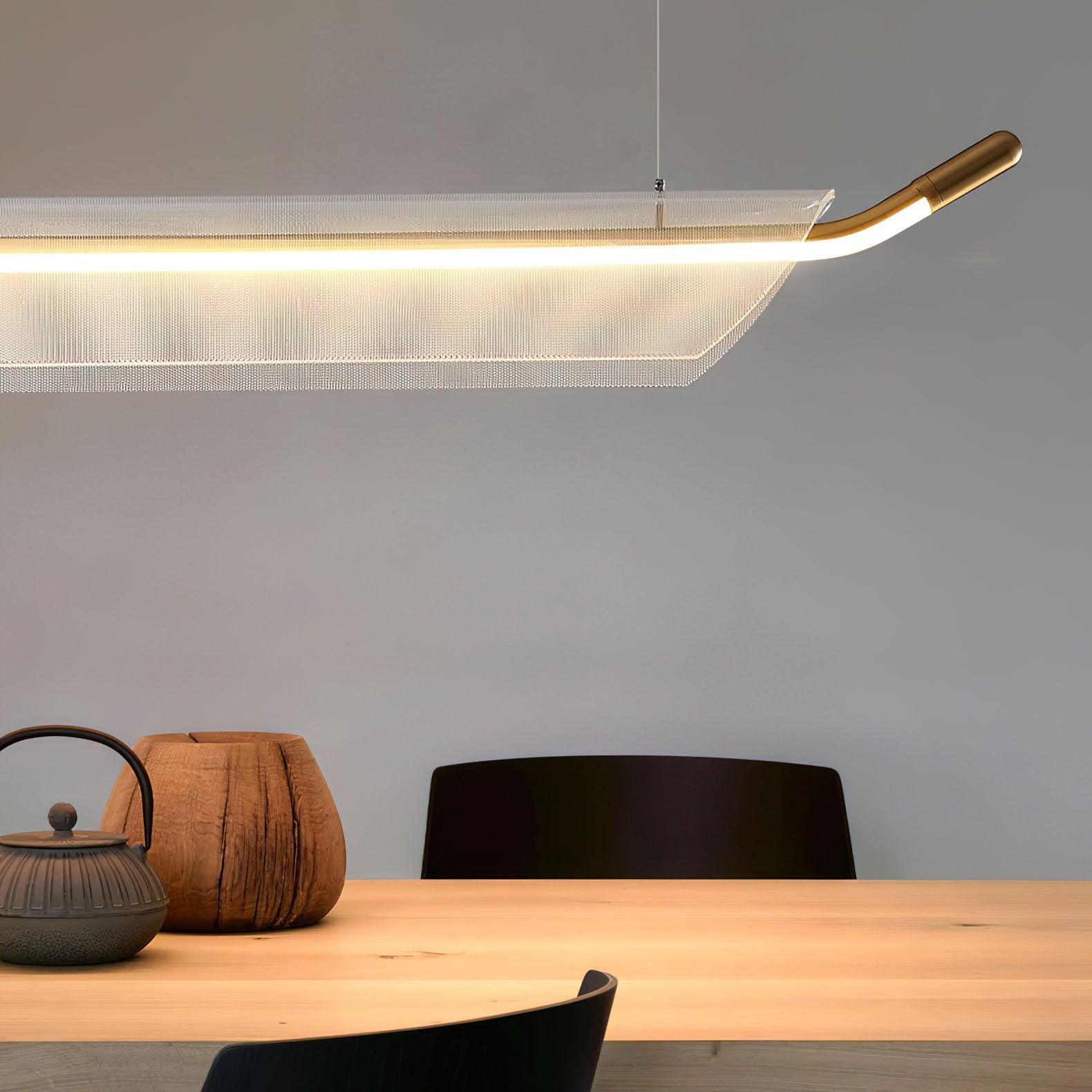 One Word Acrylic Pendant Light Pendant light
