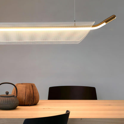 One Word Acrylic Pendant Light Pendant light