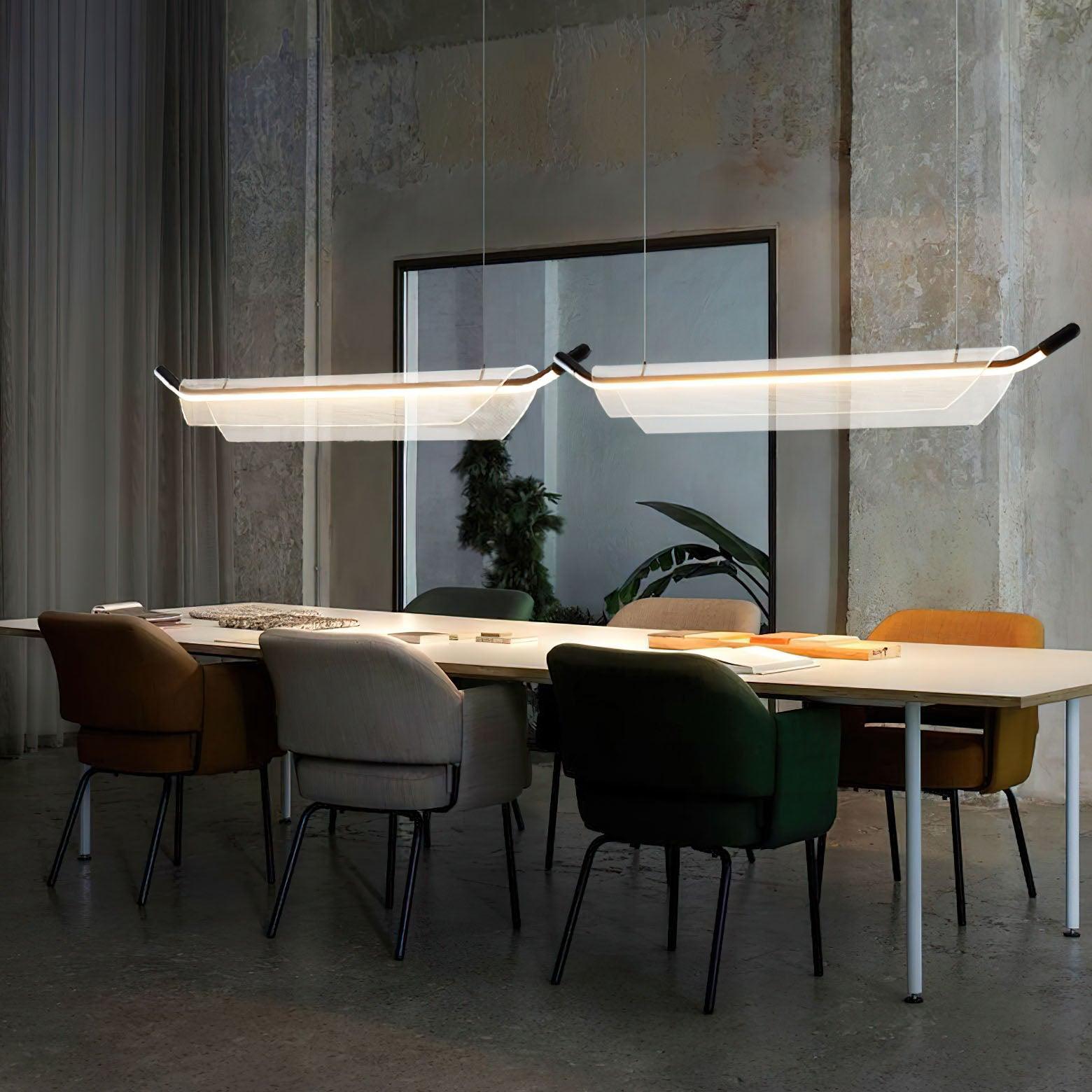 One Word Acrylic Pendant Light Pendant light