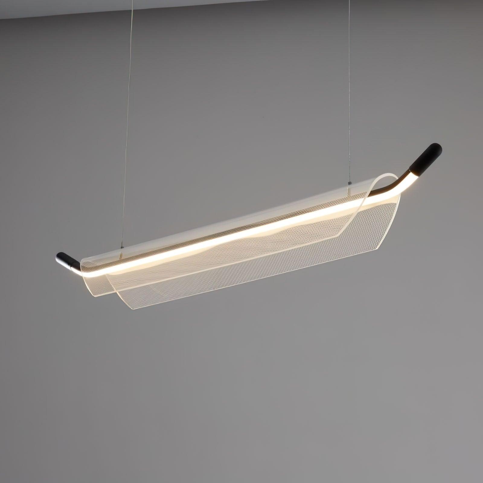 One Word Acrylic Pendant Light Pendant light