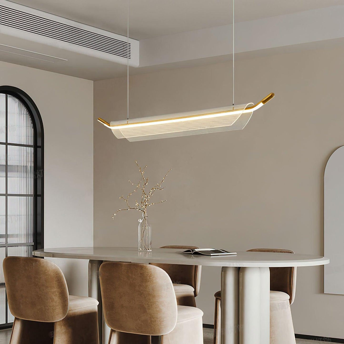 One Word Acrylic Pendant Light Pendant light