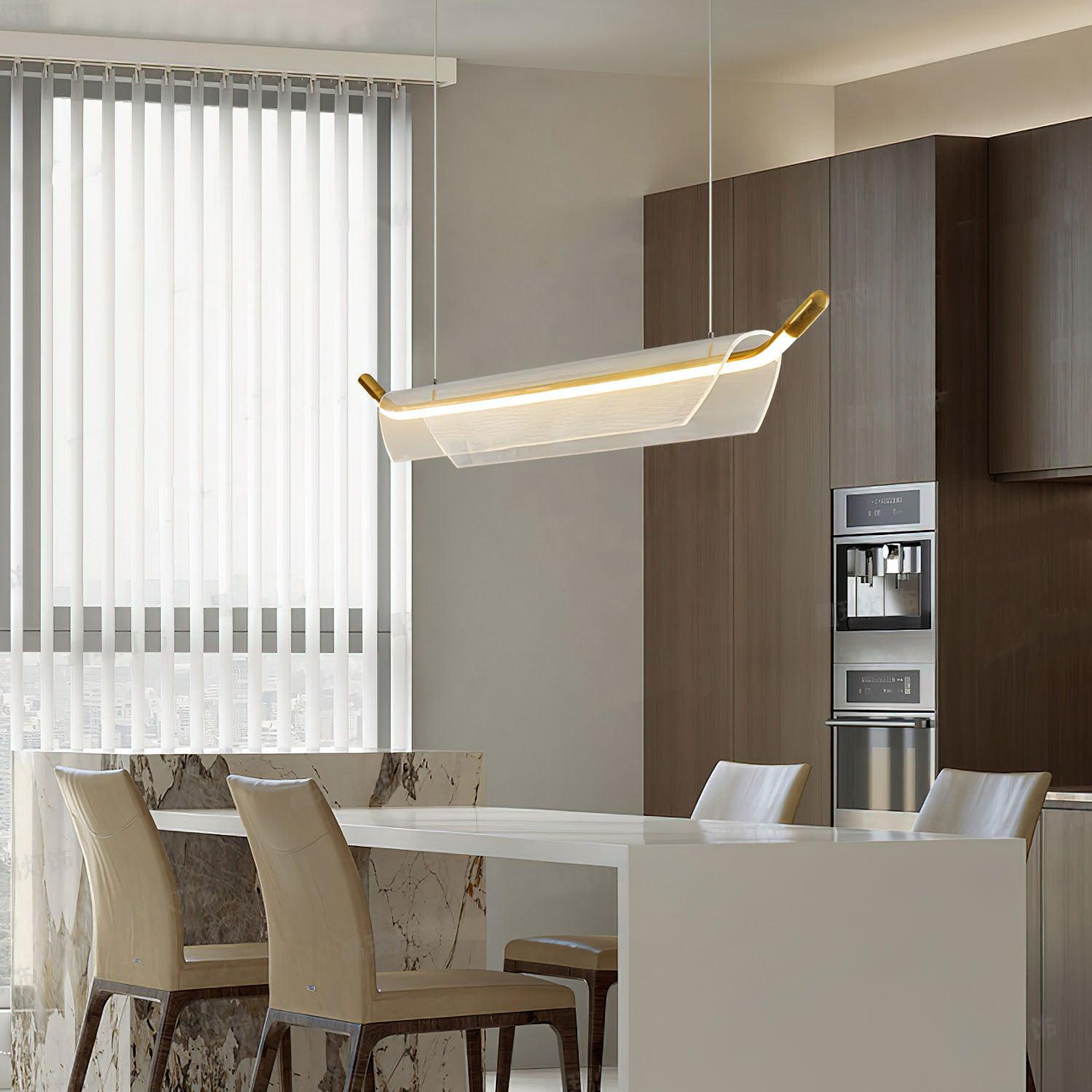 One Word Acrylic Pendant Light Pendant light