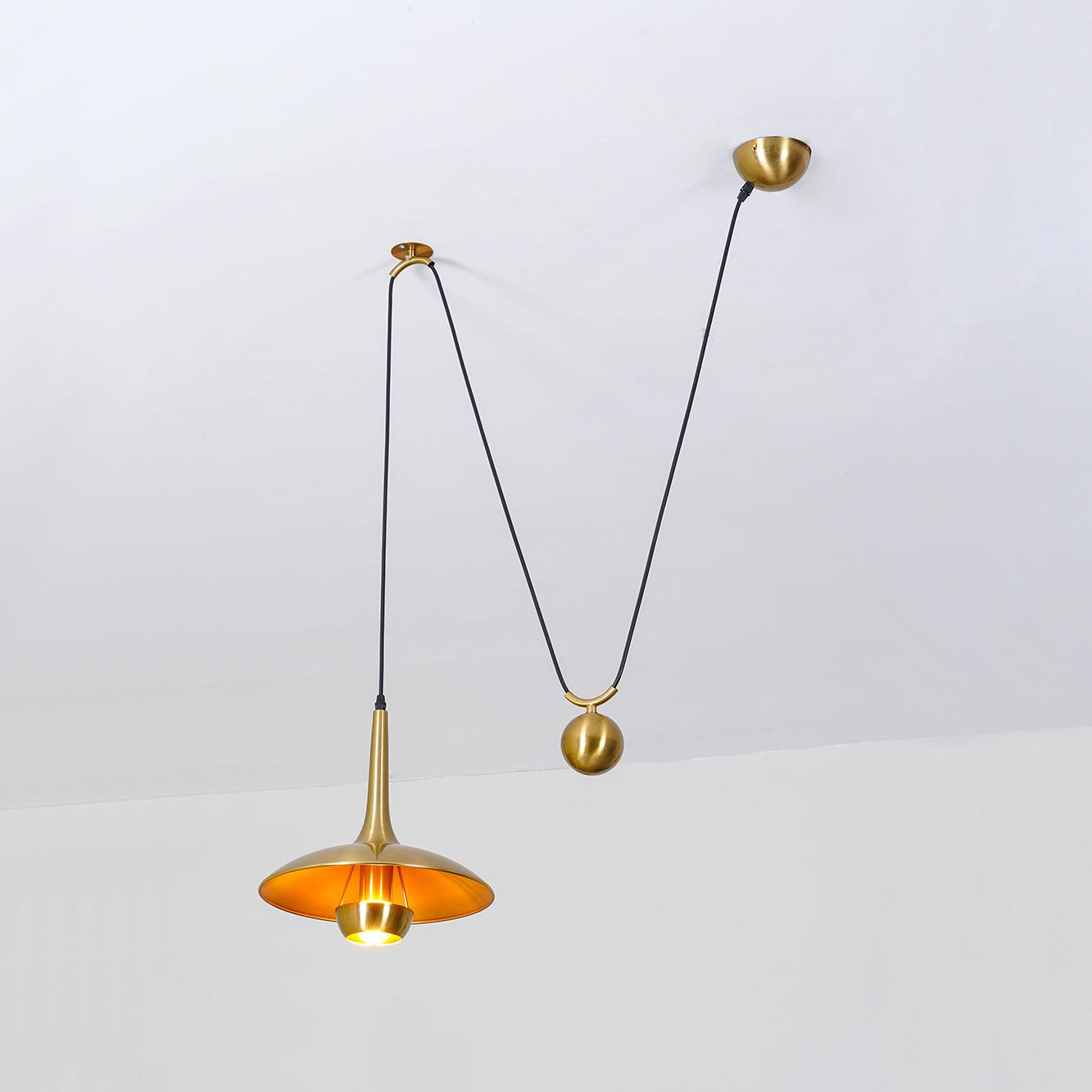 Onos Pendant Lamp Single ? 11.8″ / Dia 30cm / Gold Pendant light