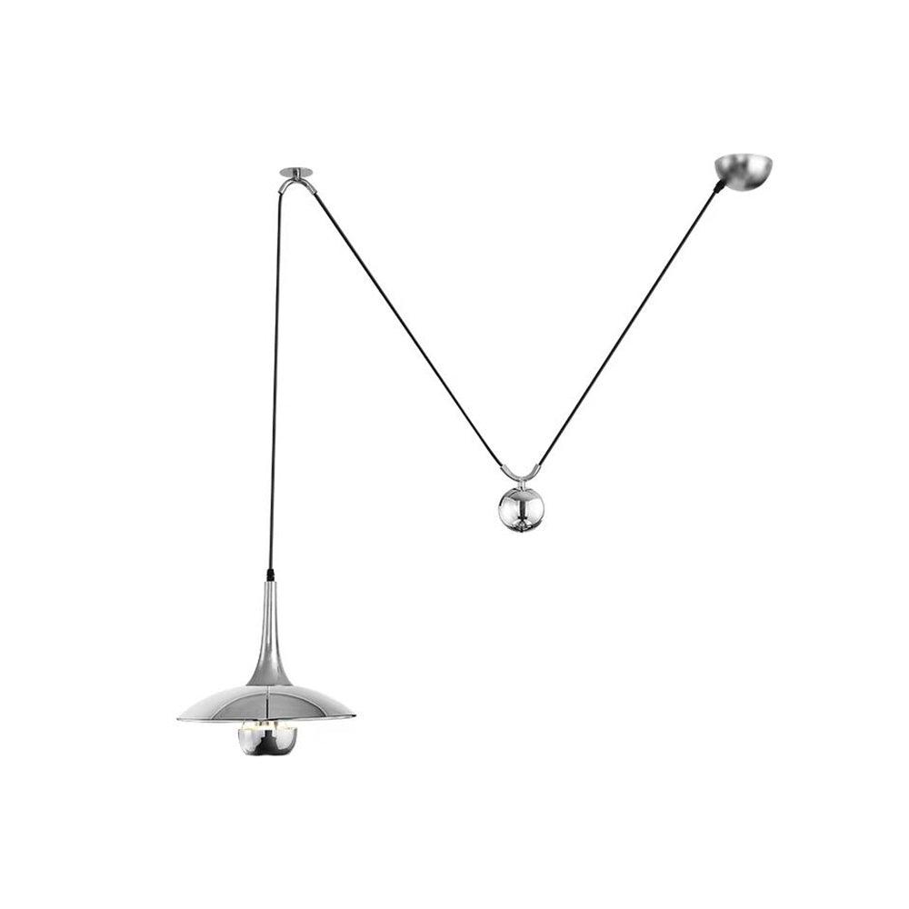 Onos Pendant Lamp Single ? 11.8″ / Dia 30cm / Chrome Pendant light