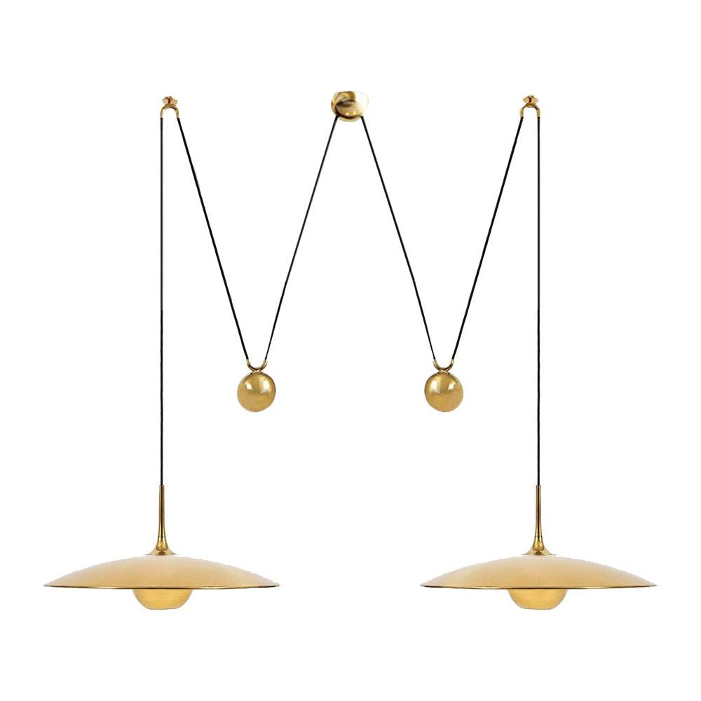 Onos Pendant Lamp Double ? 11.8″ / Dia 30cm / Gold Pendant light