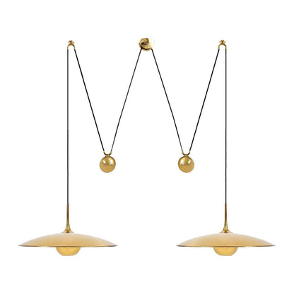 Onos Pendant Lamp Double ? 11.8″ / Dia 30cm / Gold Pendant light