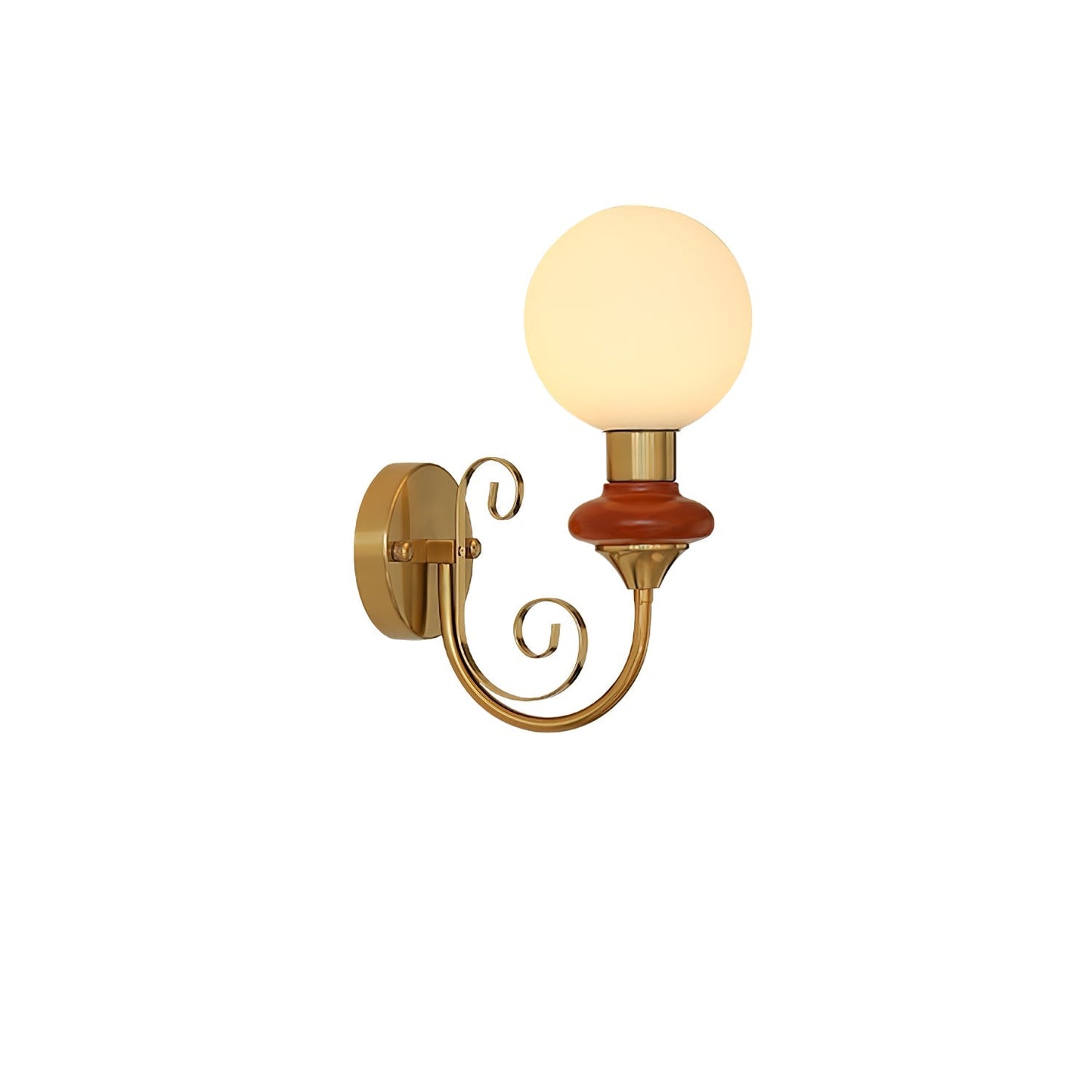 Onyx Wall Lamp ? 5.9″ x H 13.8″ / Red / Single Wall lamp