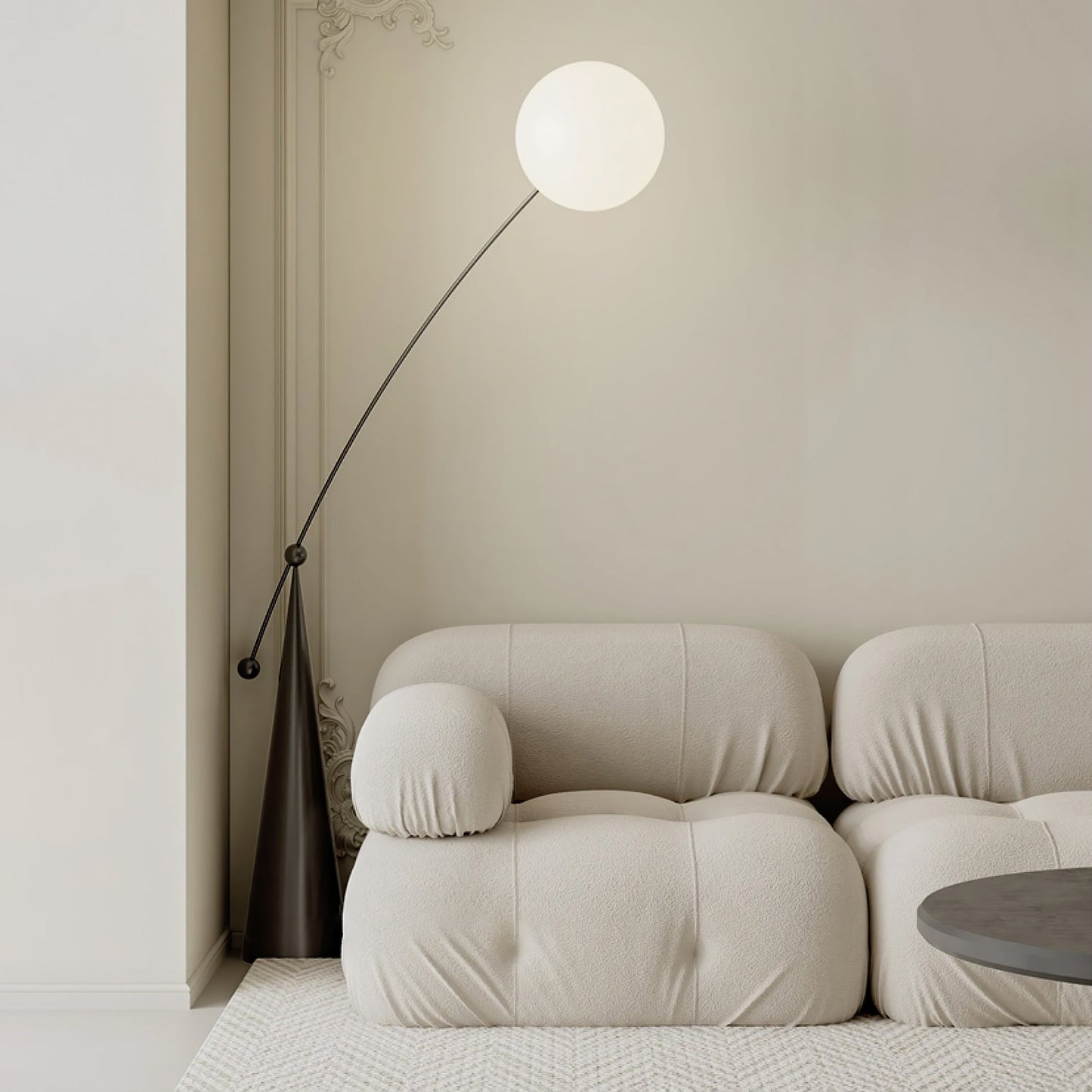 Opal Arc Floor Lamp 灯具