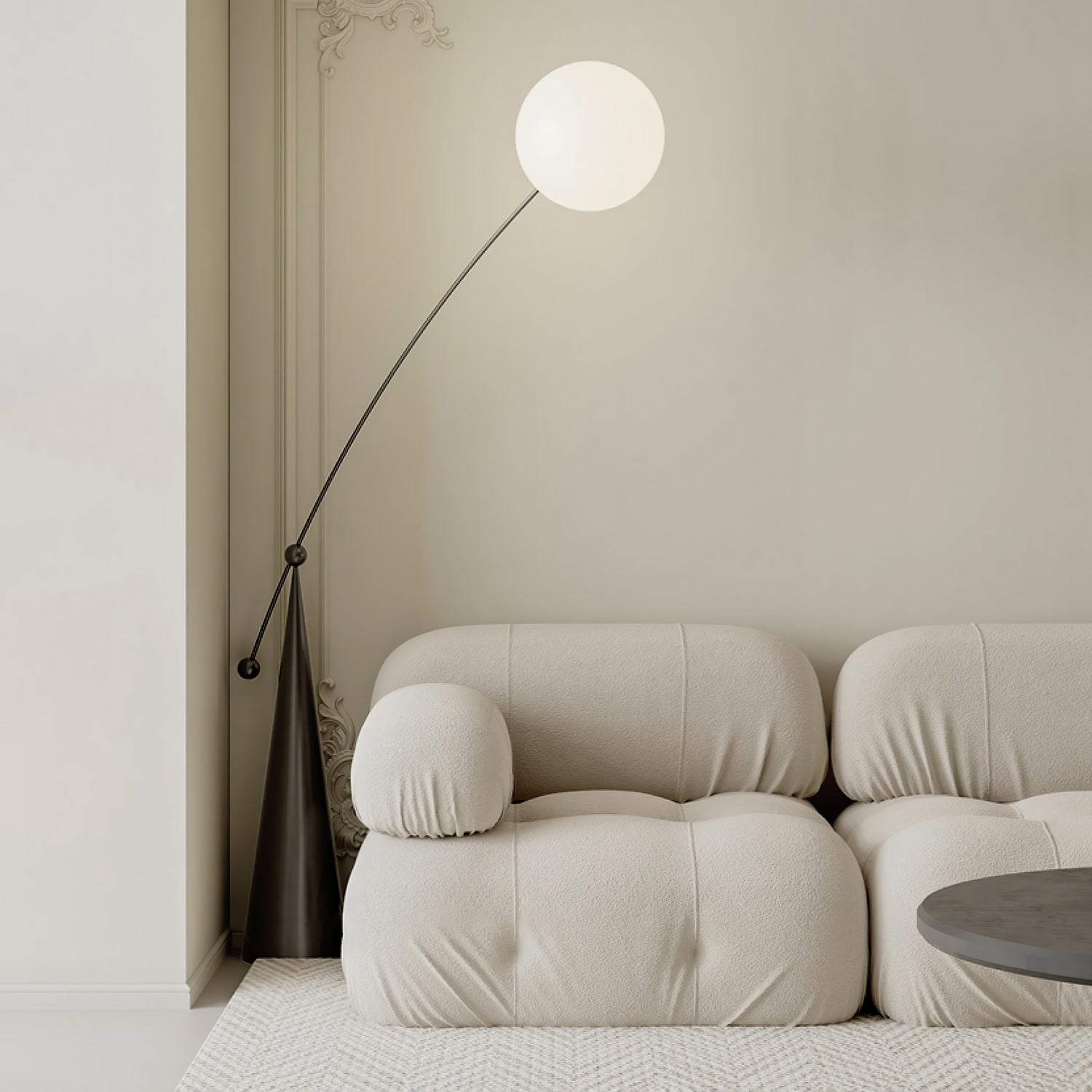 Opal Arc Floor Lamp 灯具