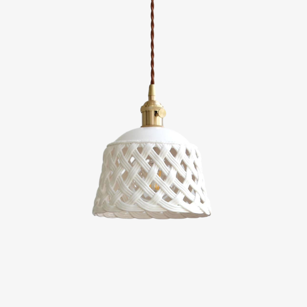 Openwork Ceramic Pendant Lamp Pendant light