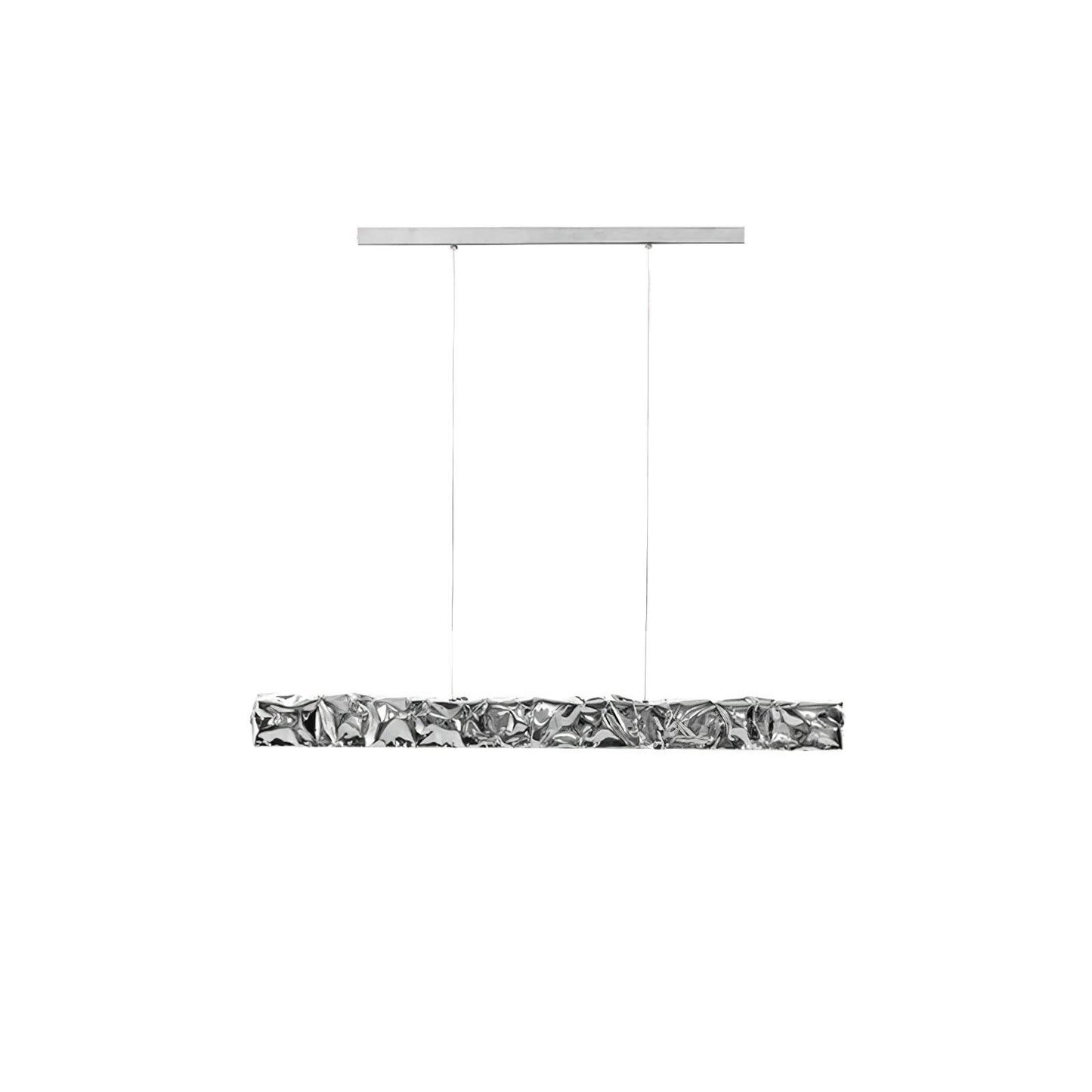Opinion Ciatti Pendant Lamp Rectangle Dia 39.4″ x H 59.1″ / Dia 100cm x H 150cm / Silver / Warm Light Pendant light