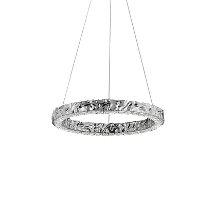 Opinion Ciatti Pendant Lamp Round Dia 23.6″ x H 59.1″ / Dia 60cm x H 150cm / Silver / Warm Light Pendant light