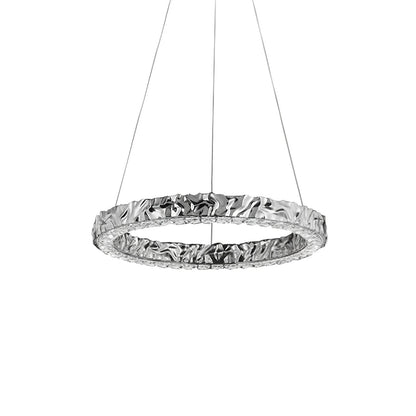 Opinion Ciatti Pendant Lamp Round Dia 31.5″ x H 59.1″ / Dia 80cm x H 150cm / Silver / Warm Light Pendant light