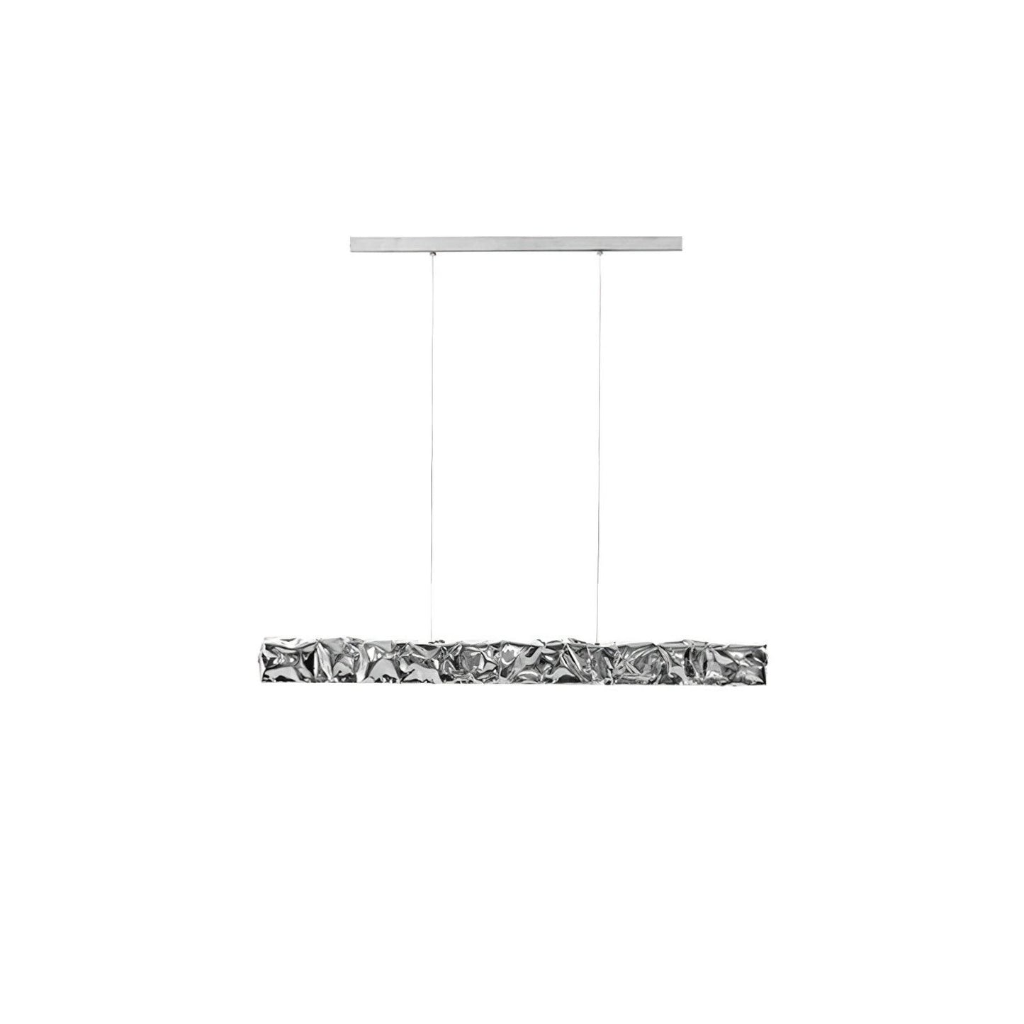 Opinion Ciatti Pendant Lamp Rectangle Dia 31.5″ x H 59.1″ / Dia 80cm x H 150cm / Silver / Warm Light Pendant light