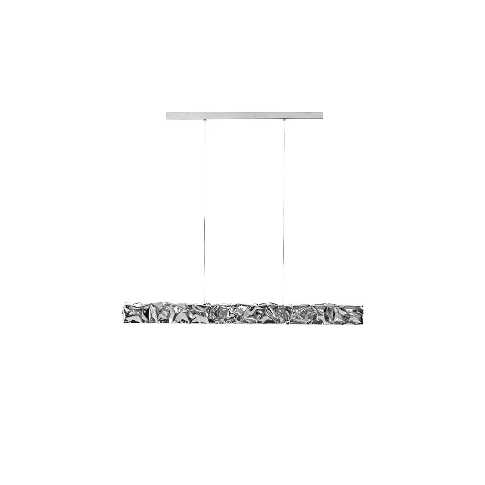Opinion Ciatti Pendant Lamp Rectangle Dia 31.5″ x H 59.1″ / Dia 80cm x H 150cm / Silver / Warm Light Pendant light