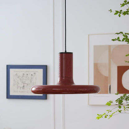 Optima Pendant Light Dia 17.7″ x H 10.6″ / Dia 45cm x H 27cm / Red Pendant light