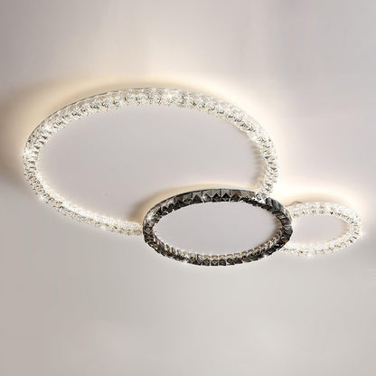 Oraylia Ceiling Lamp L 47.2″ x W 32.7″ x H 2.2″ / L 120cm x W 83cm x H 5.5cm / White + Black / Trichromatic Light