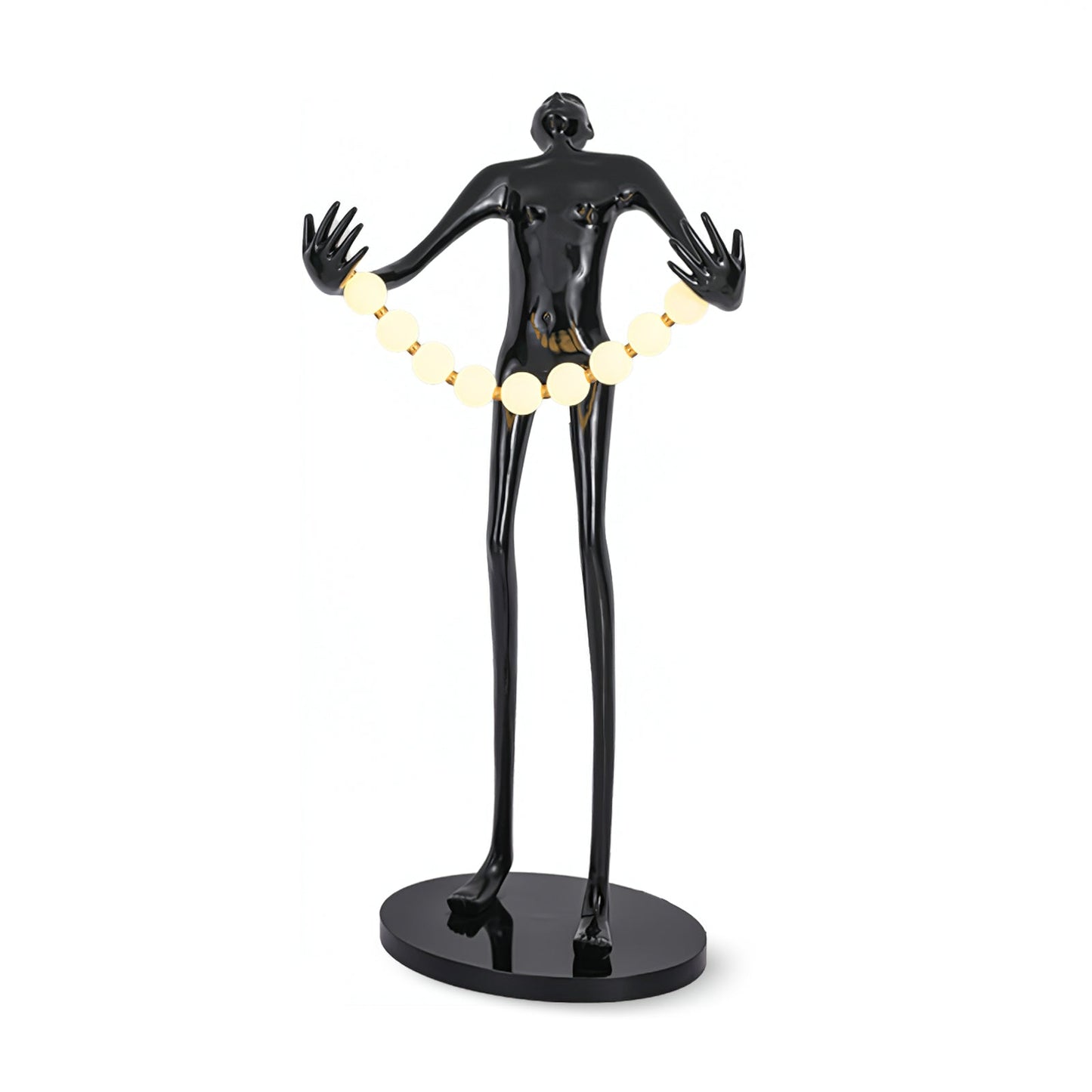 Orb Juggler Sculpture Floor Lamp Floor lamp