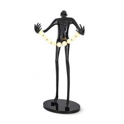 Orb Juggler Sculpture Floor Lamp Floor lamp