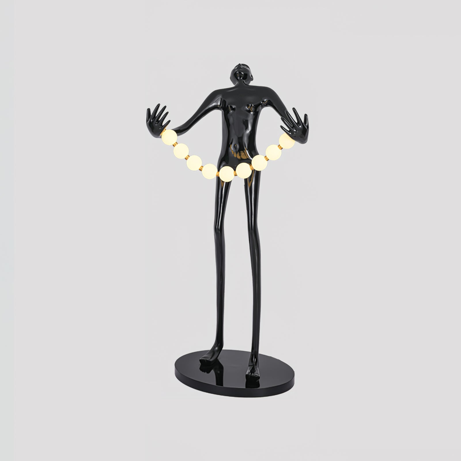 Orb Juggler Sculpture Floor Lamp Floor lamp
