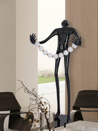 Orb Juggler Sculpture Floor Lamp Floor lamp