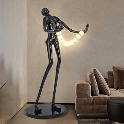 Orb Juggler Sculpture Floor Lamp Floor lamp