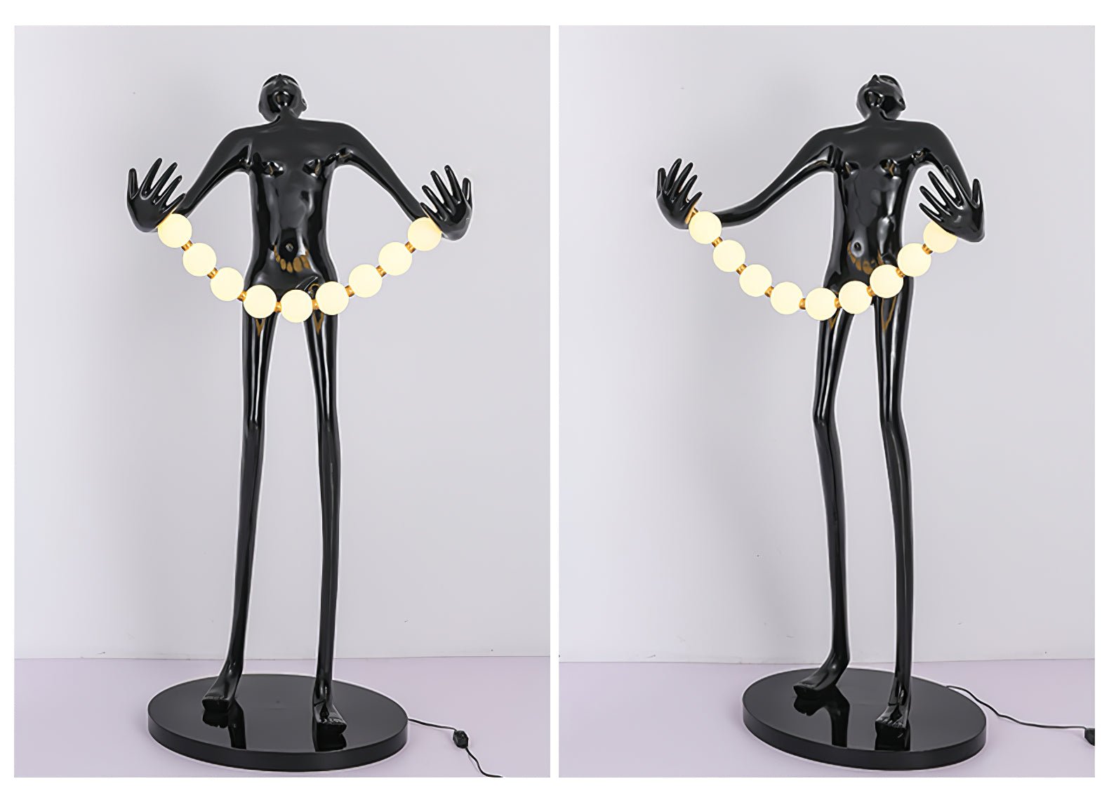 Orb Juggler Sculpture Floor Lamp Floor lamp