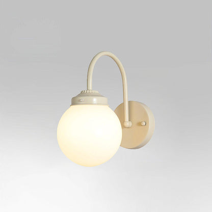 Orb Surface Wall Lamp Dia 5.9″ x H 10.2″ / Dia 15cm x H 26cm / Beige Wall lamp