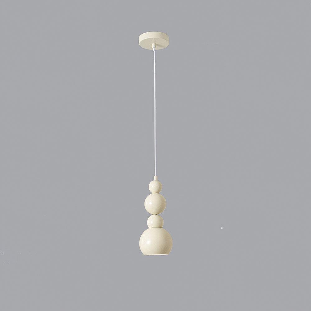 Orbet Metal Pendant Lights 4 Ball Dia 4.7″ x H 11.8″ / Dia 12cm x H 30cm / Beige Pendant light