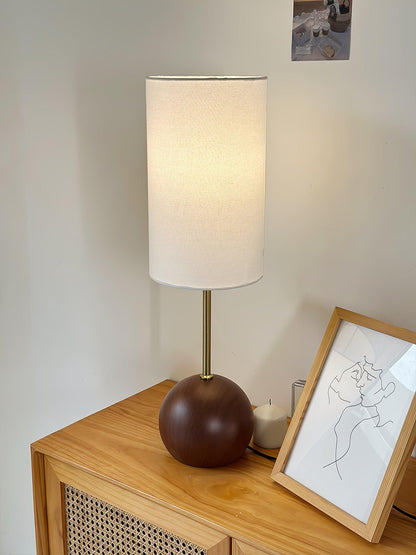 Orbis Wooden Sphere Table Lamp Table lamp