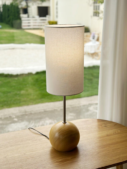 Orbis Wooden Sphere Table Lamp Table lamp