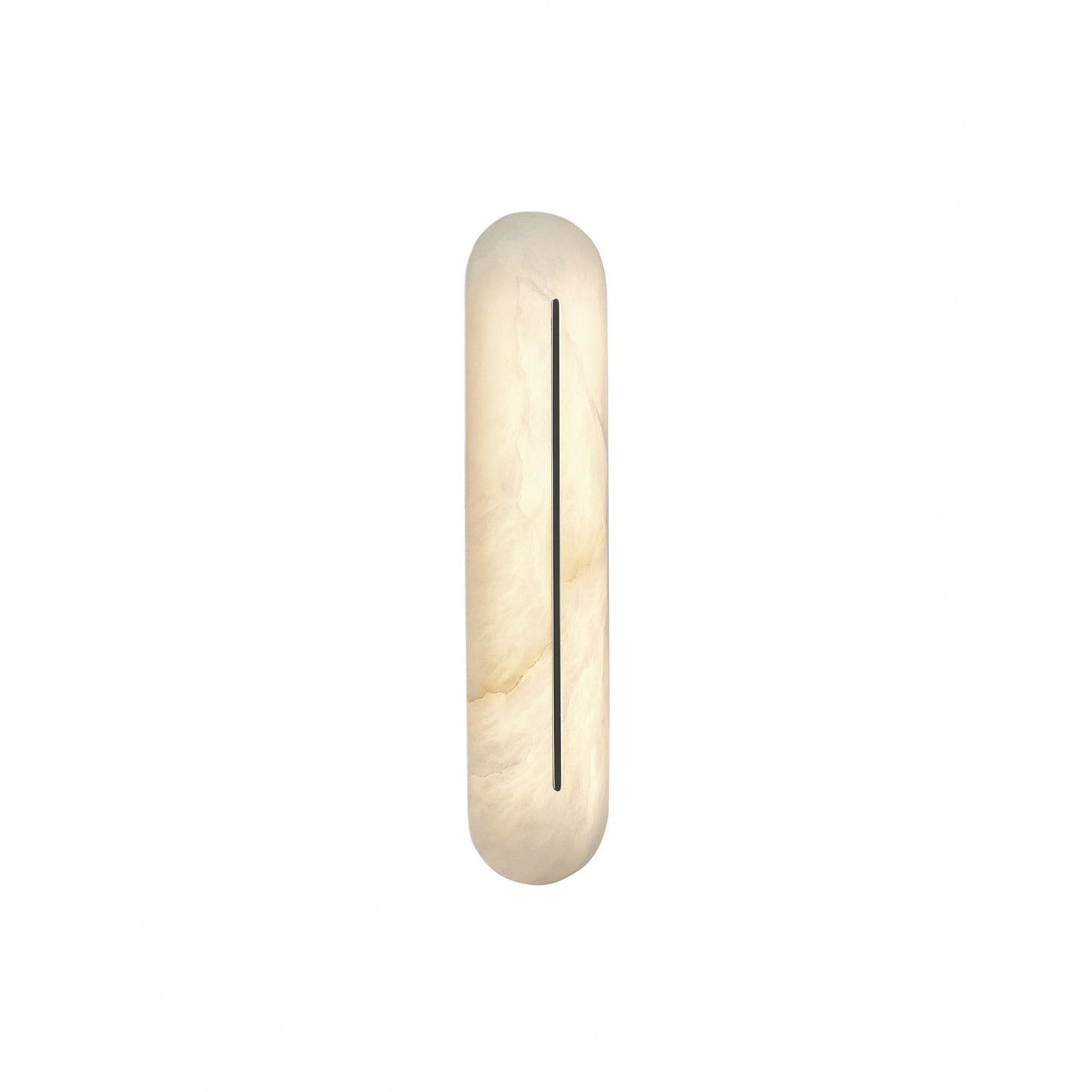 Orbison Wall Lamp Dia 3.9″ x H 18.1″ / Black & White / Warm Light Wall lamp