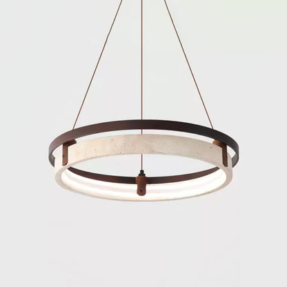 Orbit Travertine Pendant Light 1001 pendant Lamp