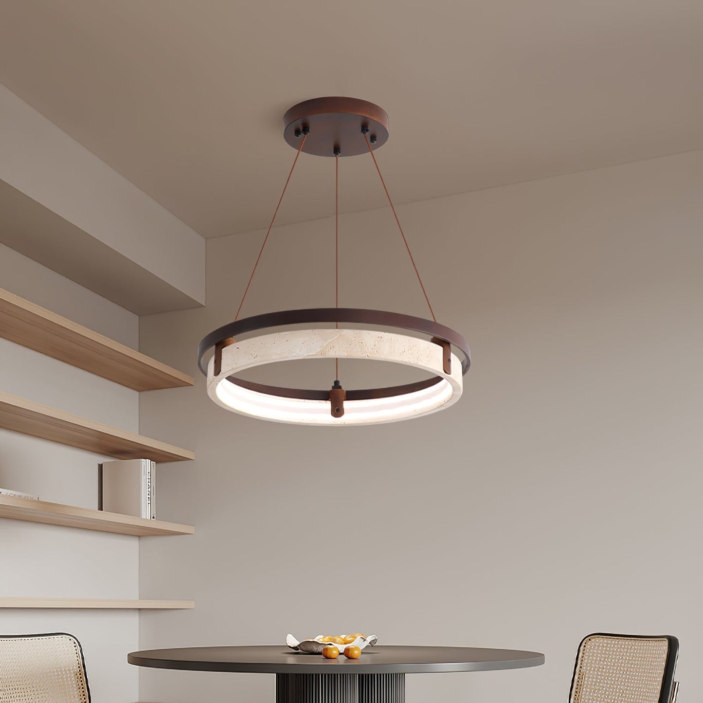 Orbit Travertine Pendant Light 1001 pendant Lamp