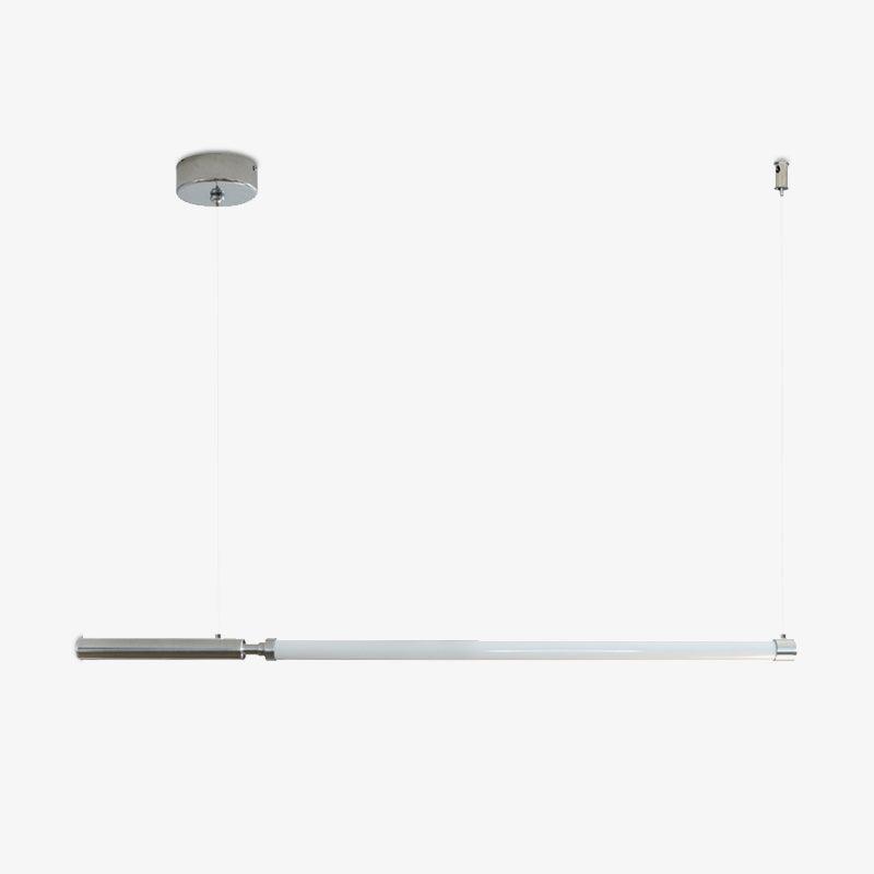 Organic Glass Pendant Light Dia 49.2″ x H 59″ / Dia 125cm x H 150cm / Nickel & White / Warm Light Pendant light