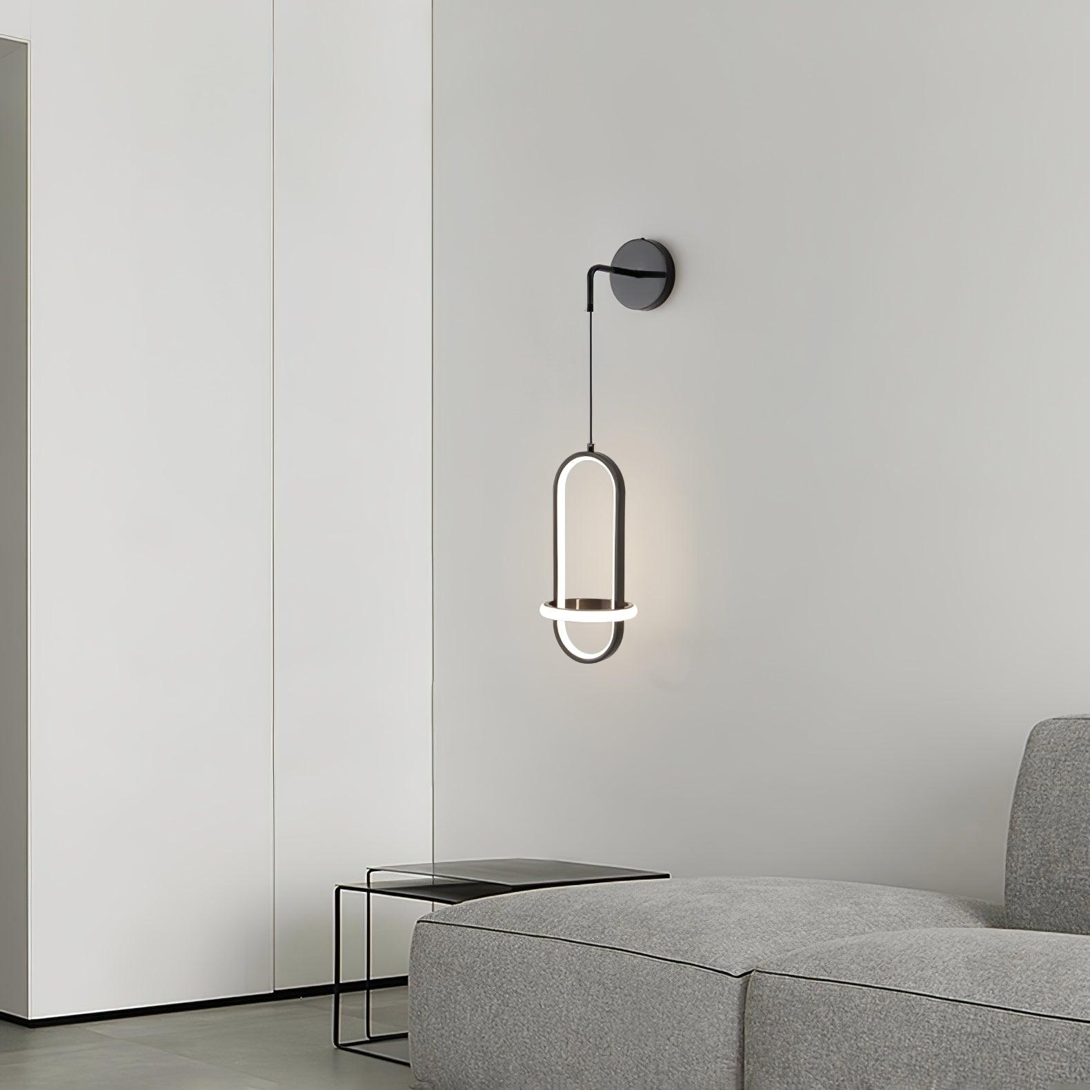 Oval Brass Wall Light Wall lamp