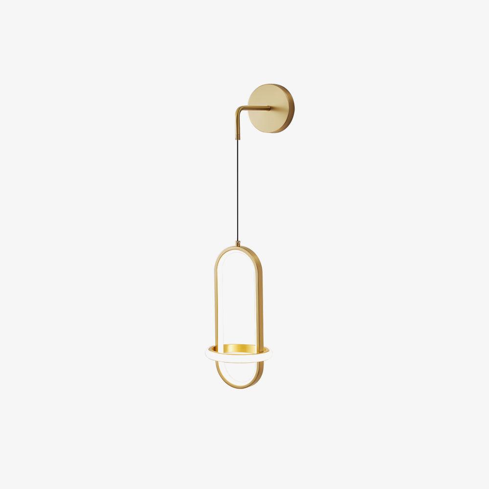 Oval Brass Wall Light Wall lamp