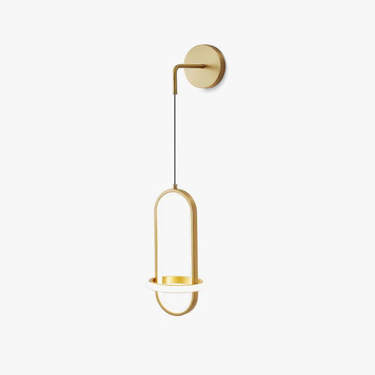 Oval Brass Wall Light Wall lamp