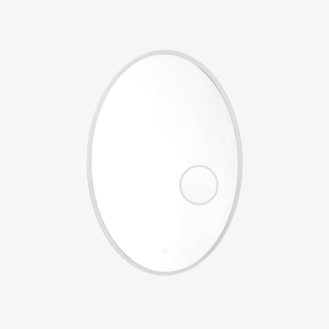 Oval Mirror Light Dia 21.7″ x H 29.5″ / Dia 55cm x H 75cm / White / Warm Light Wall lamp