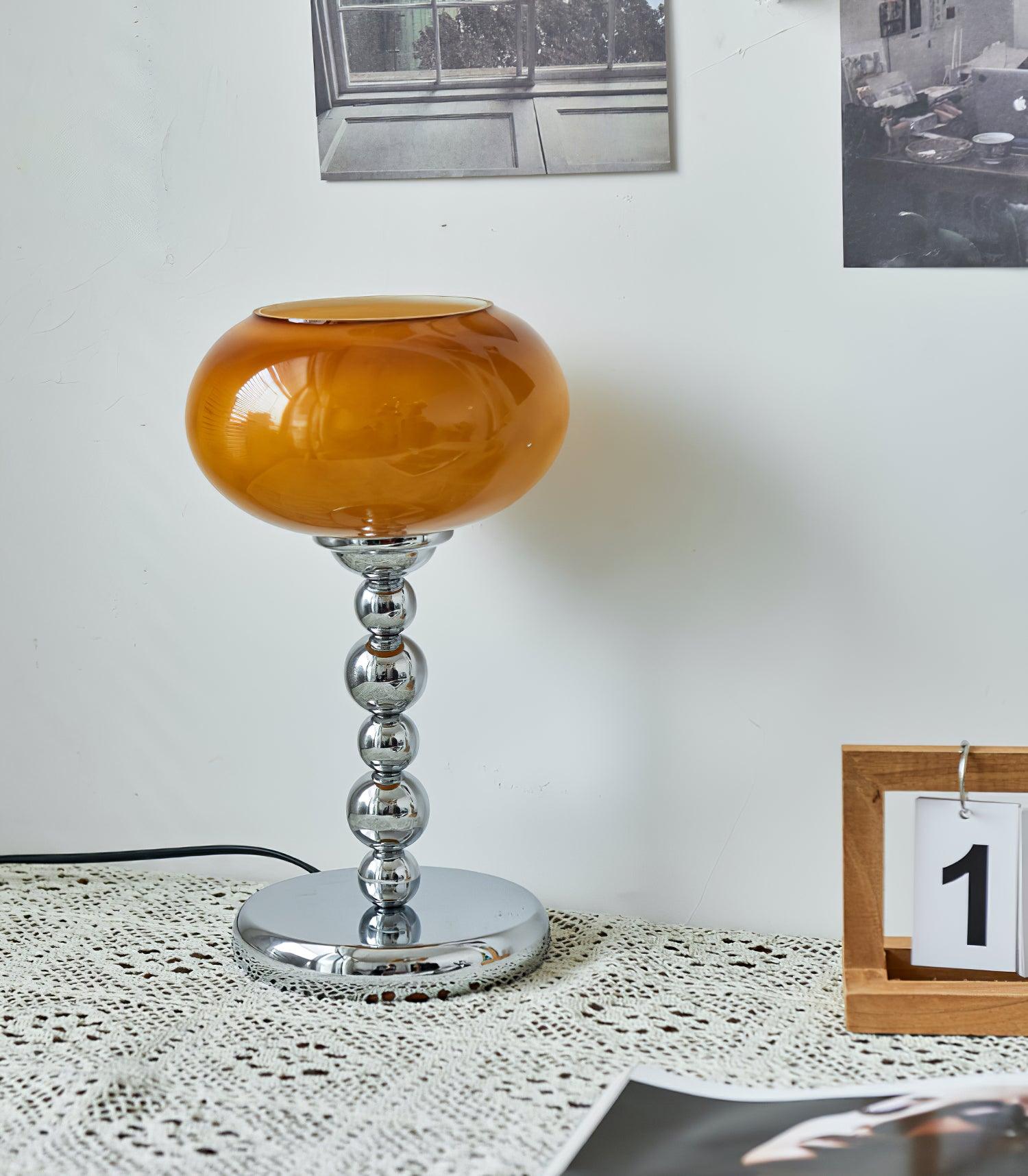 Oval Persimmon Table Light Table lamp