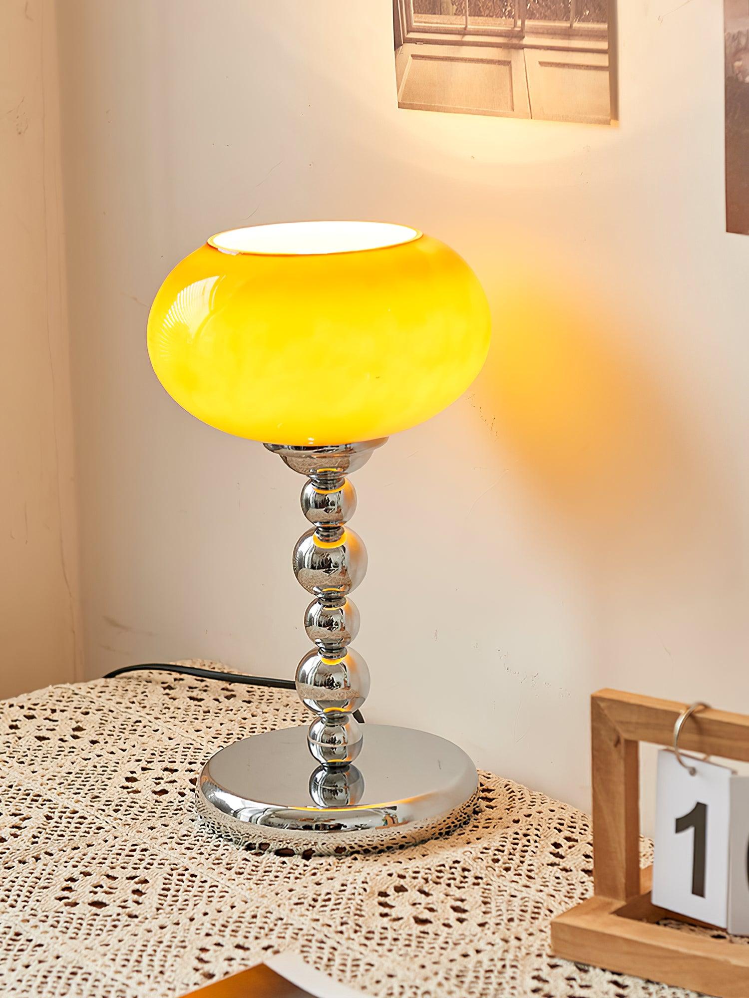 Oval Persimmon Table Light Table lamp