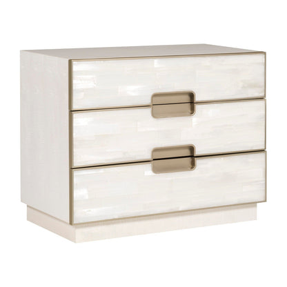 Vanguard Splendor Selenite Nightstand 36"