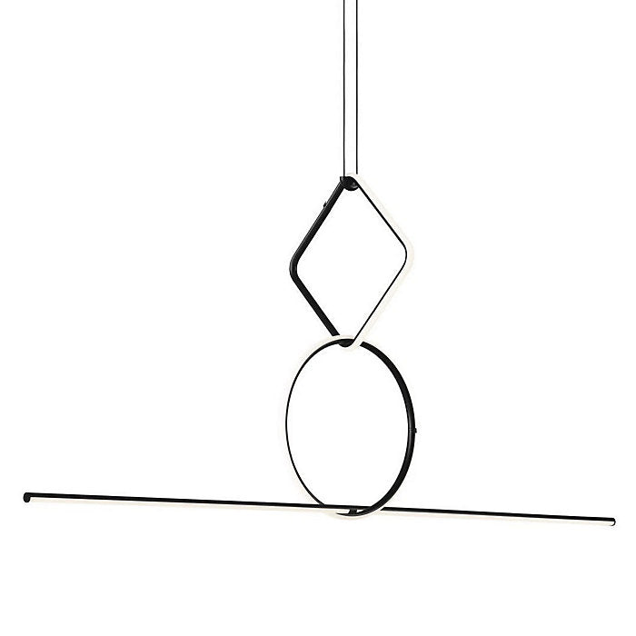 Arrangements Square Small Three Element Suspension
