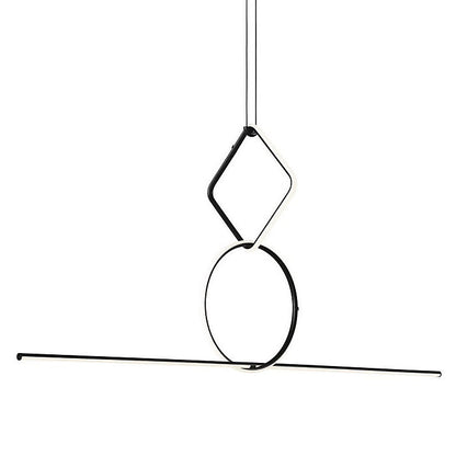 Arrangements Square Small Three Element Suspension