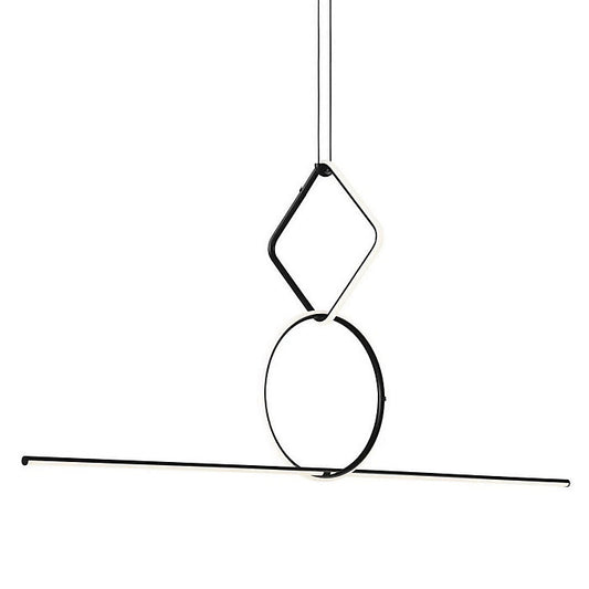 Arrangements Square Small Three Element Suspension