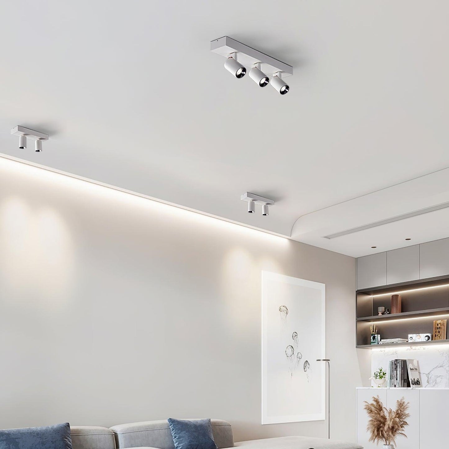 POG Double Linear Spotlight Ceiling lamp