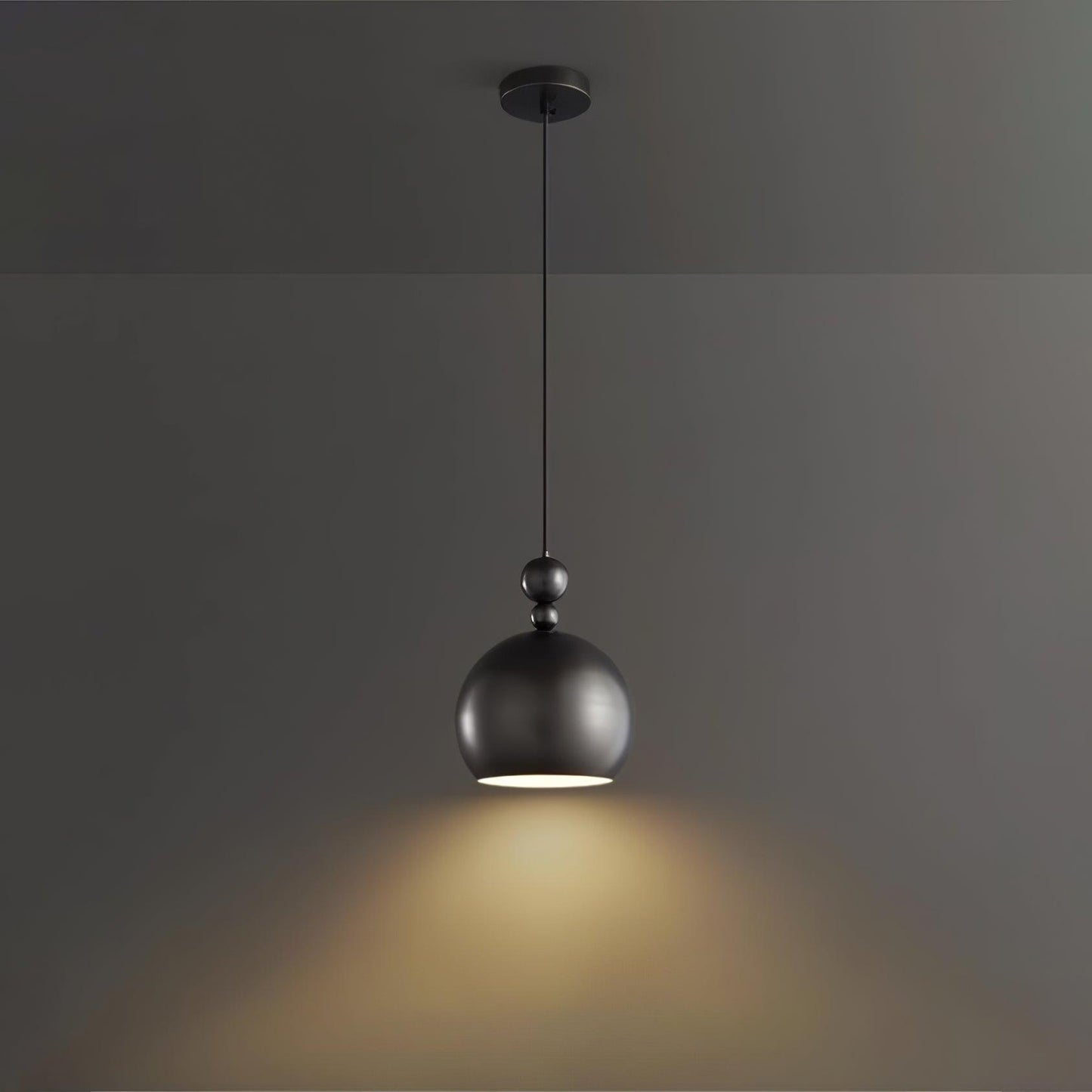 Palla Brass Pendant Lamp Model B ? 7.1″ x H 9.1″ / Dia 18cm x H 23cm / Black Pendant light